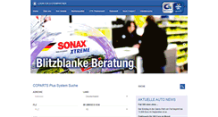 Desktop Screenshot of coparts-plus-system.de