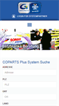 Mobile Screenshot of coparts-plus-system.de